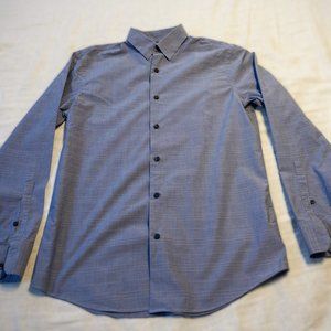 Calibrate Slate Blue Button Down Shirt